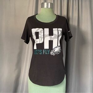 NWT Nike NFL Philadelphia Eagles Women’s Fashion Tri-Blend T-Shirt, Size XS